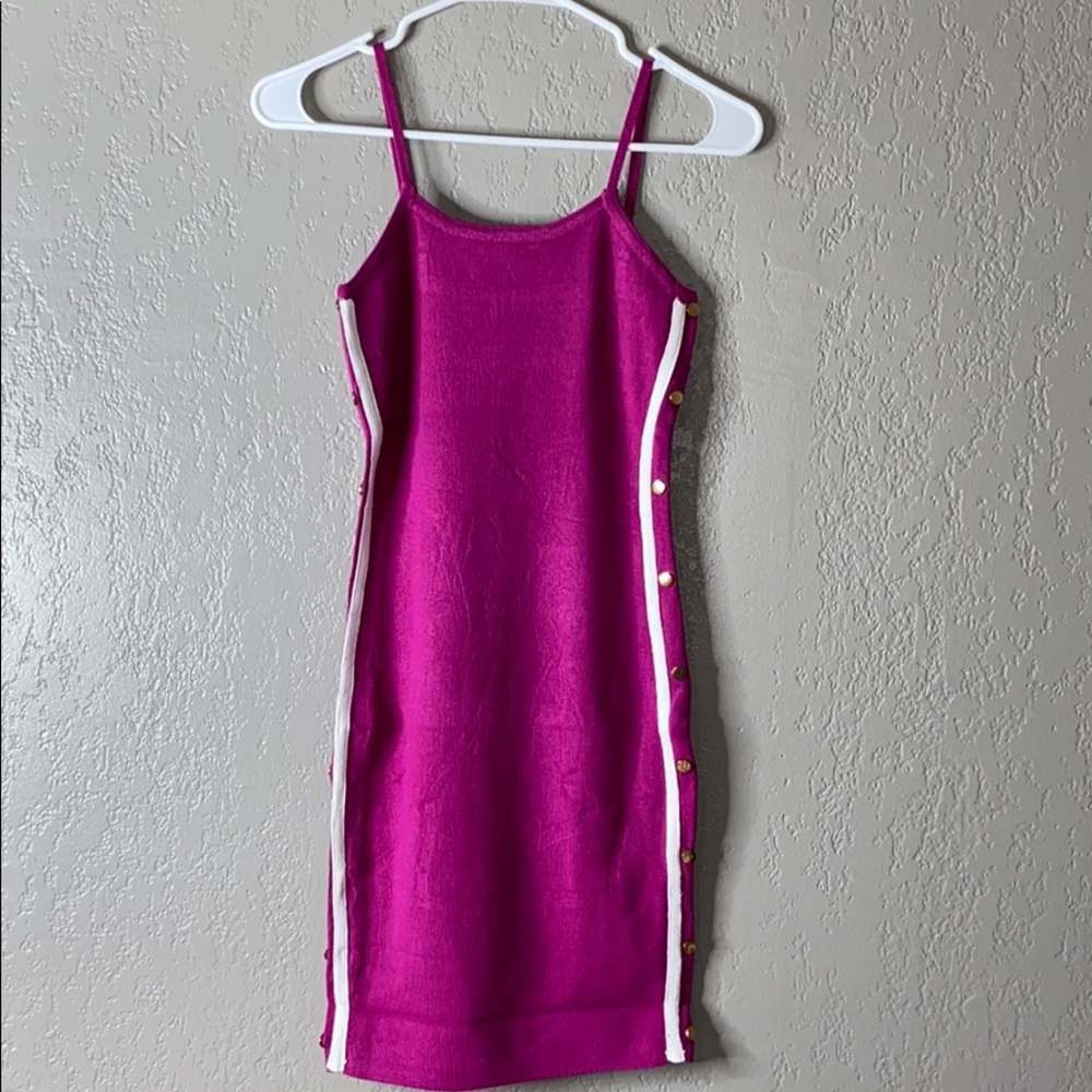 Bodycon Ribbed Knit Mini Dress - Picture 3 of 7